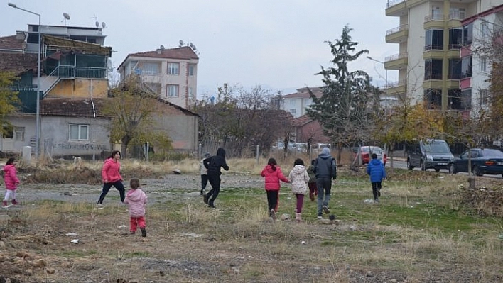 Mahalleye park istiyorlar