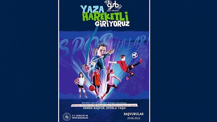 Çocuklar yazı sporla geçirecek