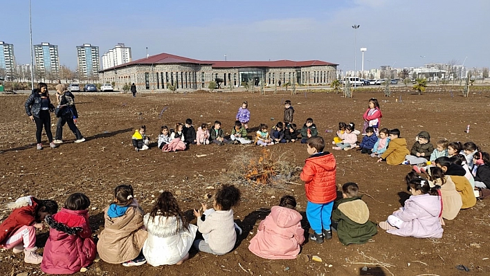 Çocuklara doğa sevgisi aşılayan etkinlik