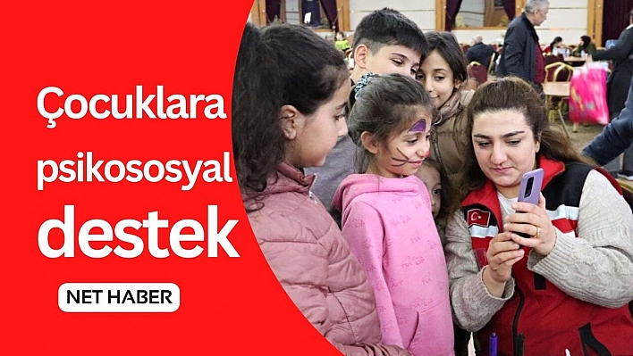 Çocuklara psikososyal destek