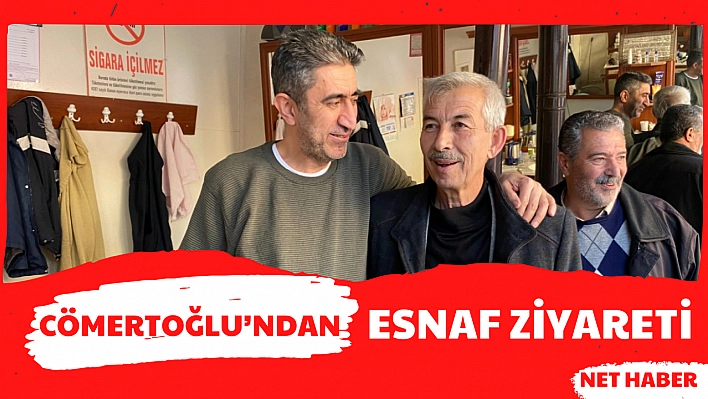 Cömertoğlu'ndan esnaf ziyareti