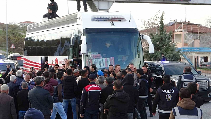 Malatya'dan coşkulu karşılama