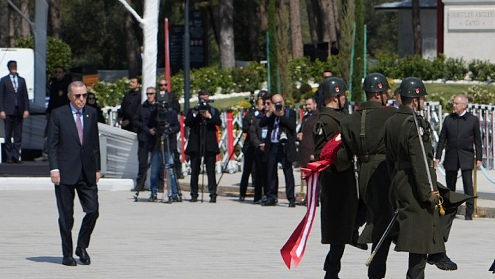 Erdoğan'dan Çanakkale'de birlik ve dayanışma mesajı...