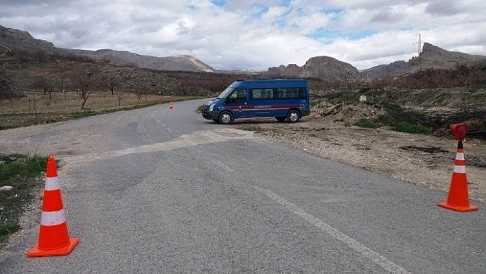 Darende'de karantina önlemleri sürüyor