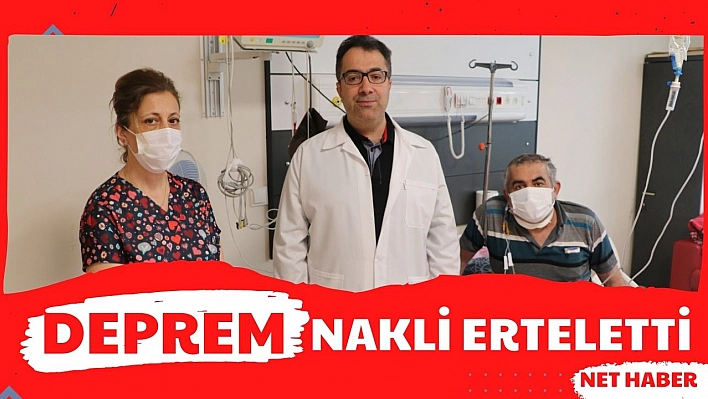 Deprem nakli erteletti