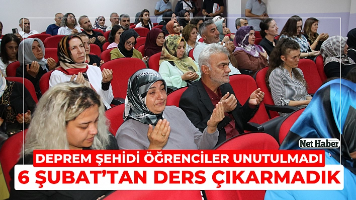 6 Şubat'tan ders çıkarmadık