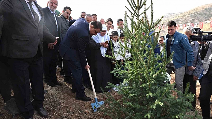 Şehitlerin ismi hatıra ormanında yaşatılacak