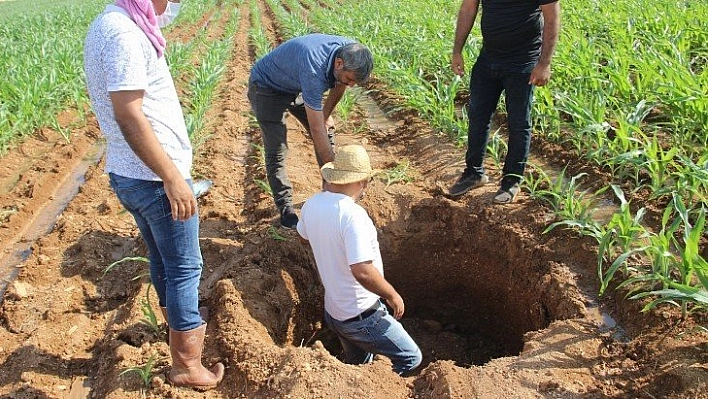 Deprem sonrası oluştu