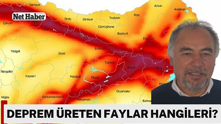 Deprem üreten faylar hangileri?