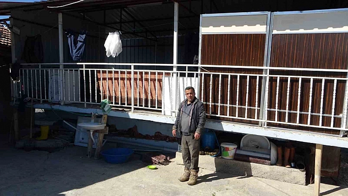 Malatya'da ilginç bir olay! Evini bakın nasıl güçlendirdi...