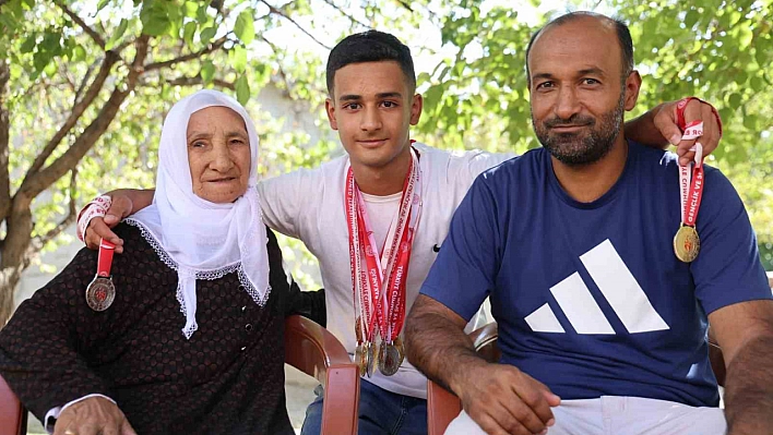 Depremzede genç, Türkiye şampiyonu oldu