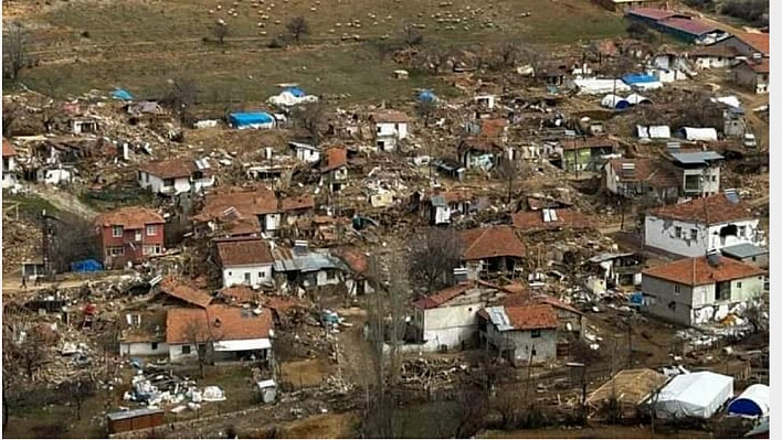 Depremzedeler köylerinde yaşamak istiyor