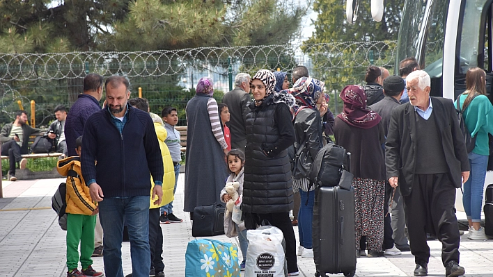 Depremzedeler Malatya'ya dönüyor