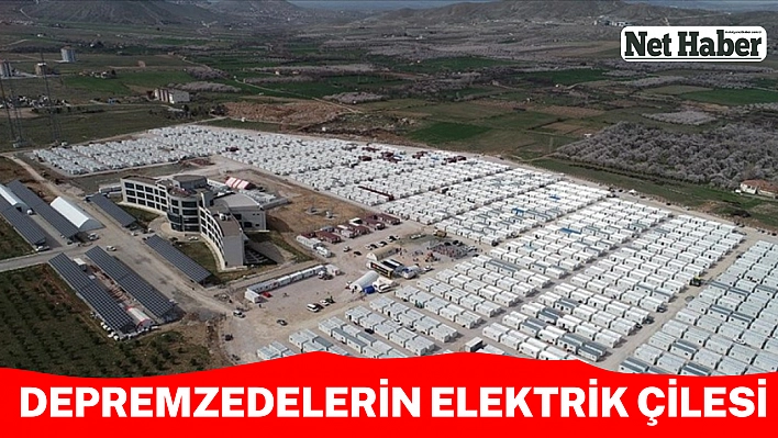 Depremzedelerin elektrik çilesi