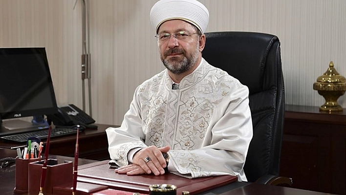 Diyanet İşleri Başkanı Erbaş'tan, Regaip Kandili mesajı