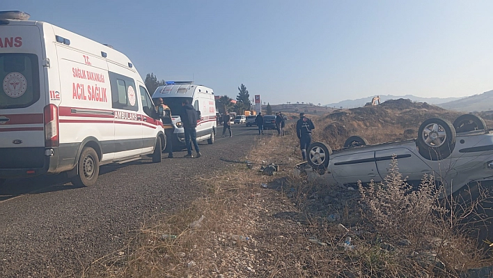 Diyarbakır'da kaza: Dede ve torunu yaralandı