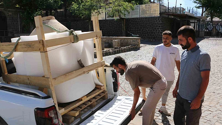 Vatandaşın evinden 8 bin yıllık pitos çıktı