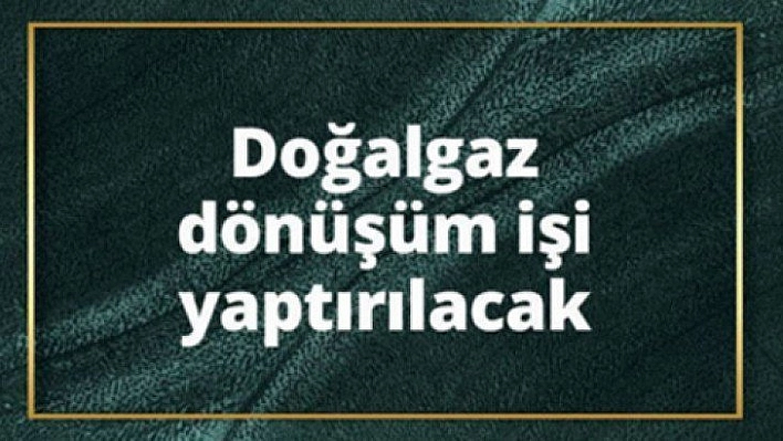 Doğalgaz dönüşümü