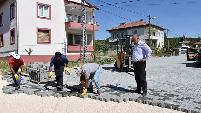 Asfalt ve parke çalışması