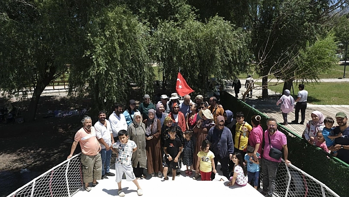 Doğaseverler Gölbaşı ilçesine hayran kaldı
