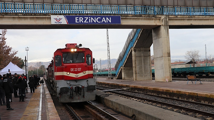 Doğu Ekspresi, Erzincan'a ulaştı