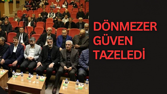 Dönmezer güven tazeledi