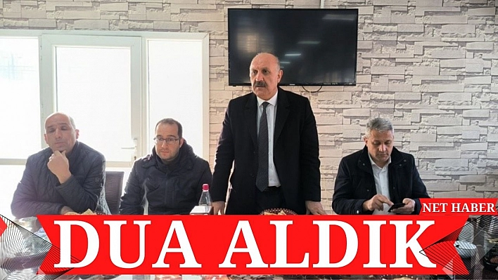 Dua aldık