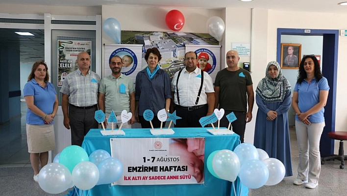 Dünya Emzirme Haftası etkinlikleri düzenlendi