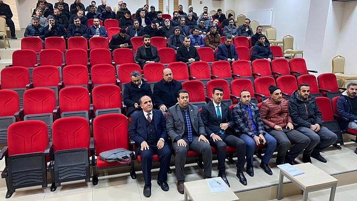 Elazığ'da Aralık Ayı Mutad Toplantısı Gerçekleştirildi