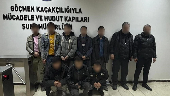 Elazığ'da Göçmen Kaçakçılığı Operasyonu Düzenlendi