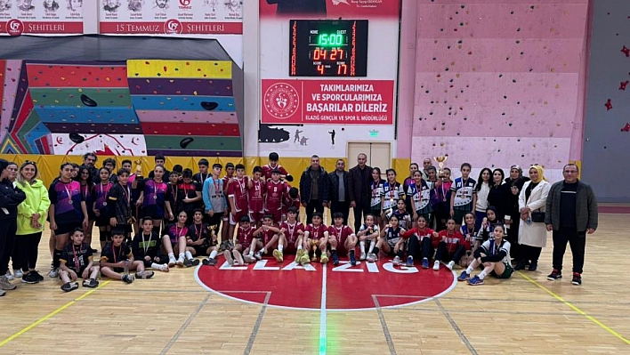 Elazığ'da hentbol ve güreş müsabakaları tamamlandı