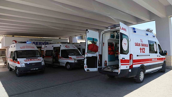 Elazığ'da inşaat kazası: 2 yaralı