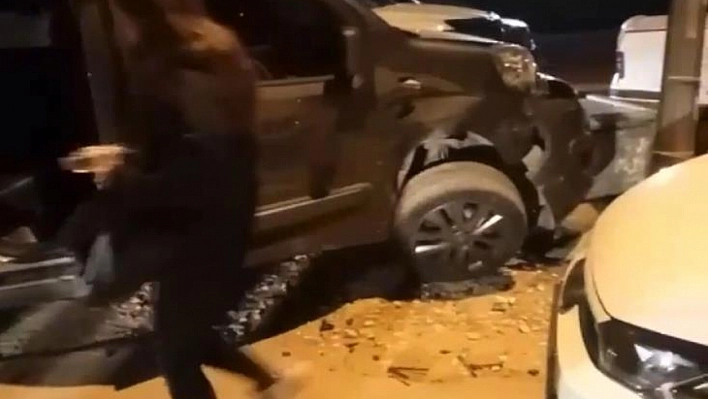 Elazığ'da Trafik Kazası: 1 Yaralı