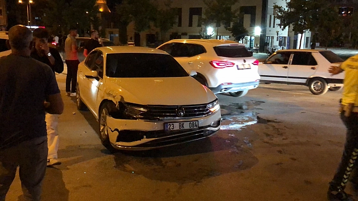 Elazığ'da trafik kazası: 1 yaralı