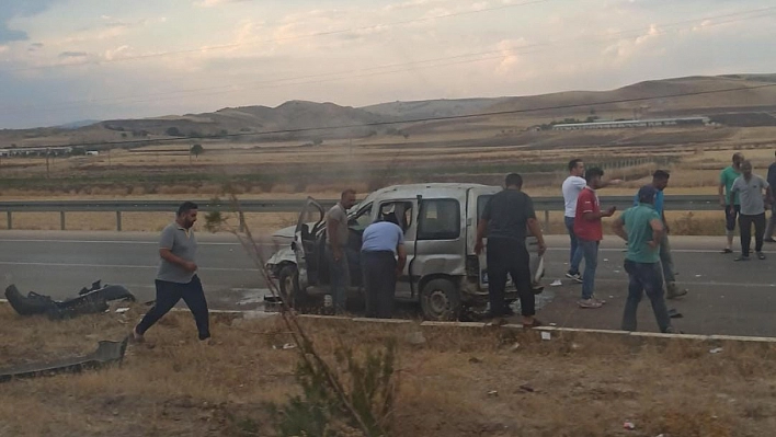 Elazığ'da trafik kazası