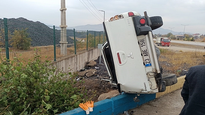 Elazığ'daki kazada yaralanan genç, hayatını kaybetti