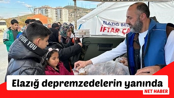  Elazığ depremzedelerin yanında 