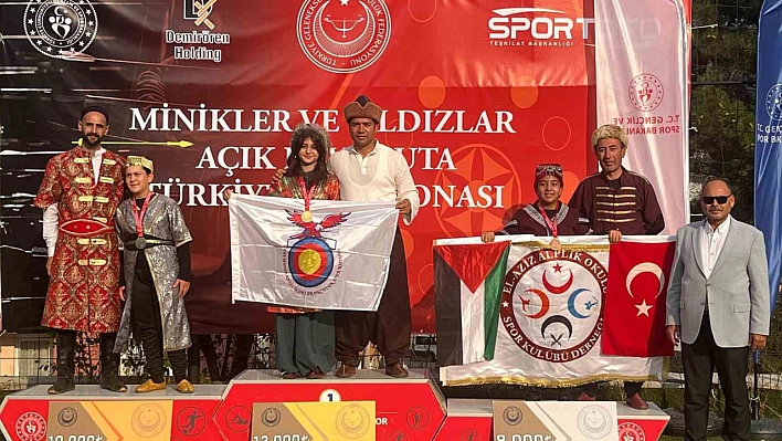 Elazığlı sporcu Türkiye 3.'sü oldu