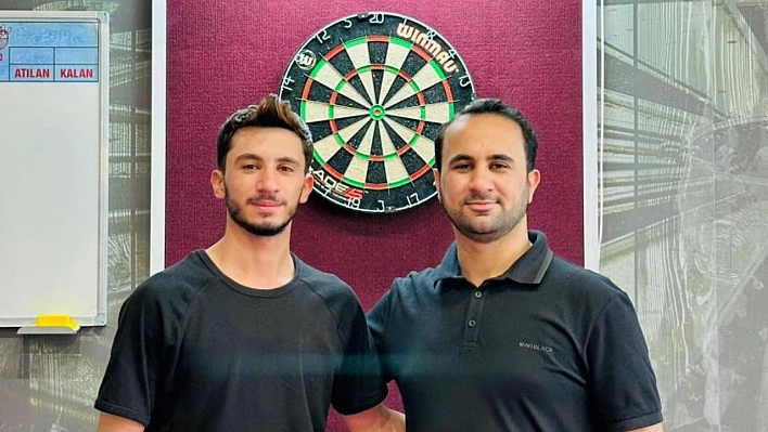 Elazığlı dart sporcuları milli takımda