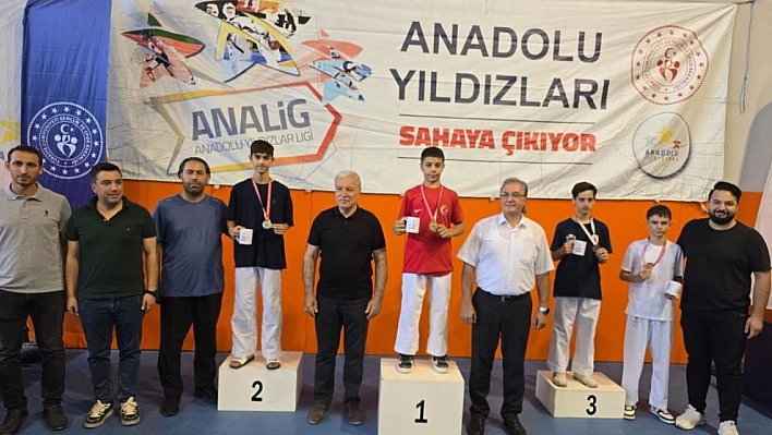 Elazığlı sporcu Türkiye ikincisi