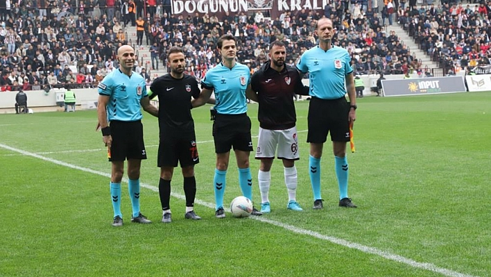 Elazığspor- Vanspor FK maçının hakemleri değişti