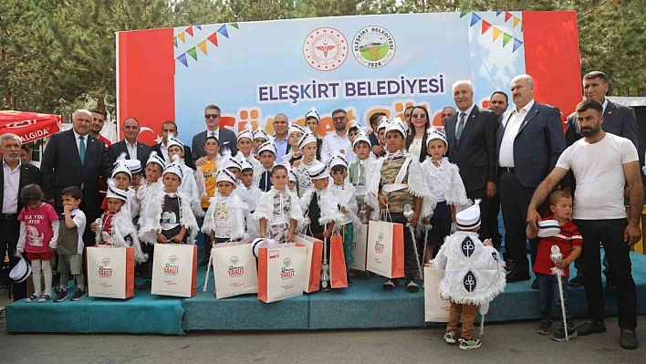 Ağrı'da sünnet şöleni