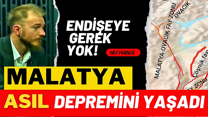 Endişeye gerek yok! Malatya asıl depremini yaşadı