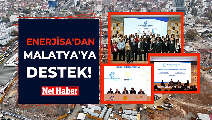 Enerjisa'dan Malatya'ya destek!