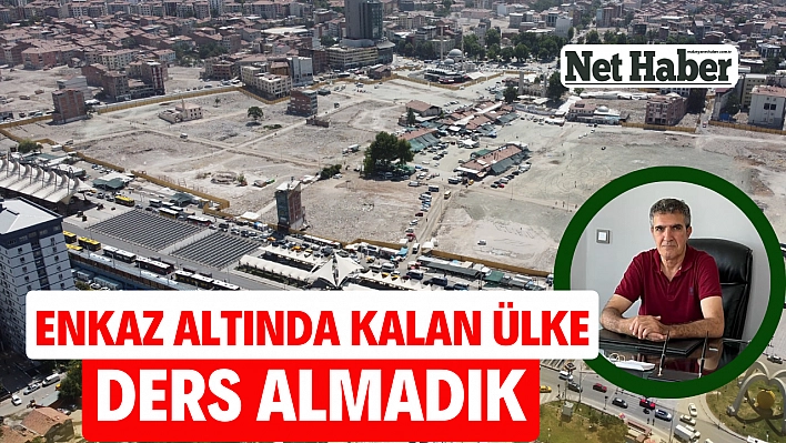 Enkaz altında kalan ülke