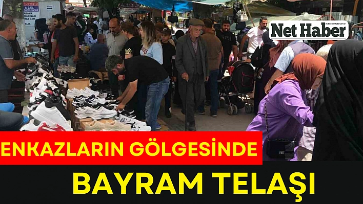 Enkazların gölgesinde bayram telaşı