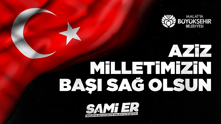 Er'den başsağlığı mesajı