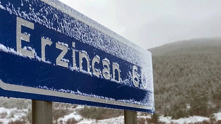 Erzincan'a soğuk hava uyarısı