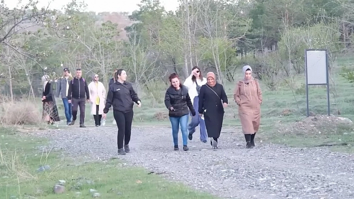 Erzincan'da doğa yürüyüşü