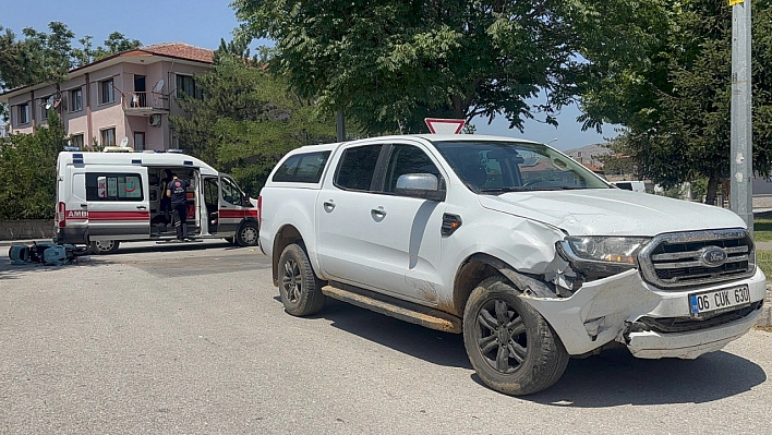 Erzincan'da kaza: 1 yaralı